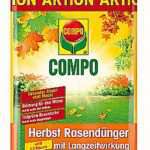 Compo Herbstrasendünger mit Langzeitwirkung