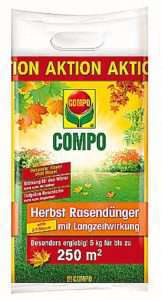 Compo Herbstrasendünger mit Langzeitwirkung