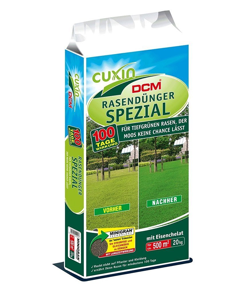 Cuxin Rasendünger Spezial Minigran 20 kg +++ Praxistest/Vergleich